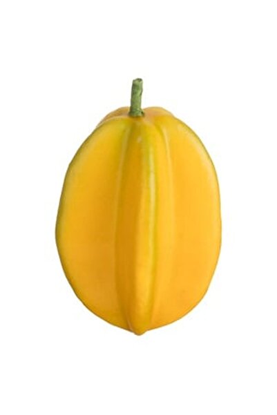 CBD CORAL BEST DEALS Fruct artificial Carambola Galben 12cm, Plastic