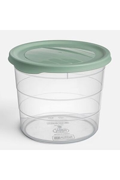 CBD CORAL BEST DEALS Caserola Transparenta cu Capac Verde Menta 700ml, 12x10cm