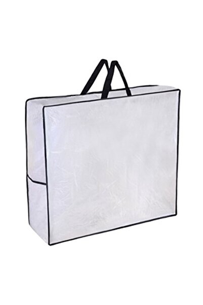 CBD CORAL BEST DEALS Geanta de Depozitare Transparenta cu Manere 60x60x26cm, ...