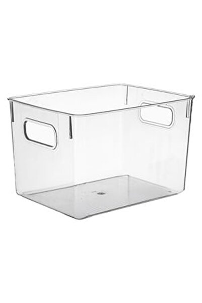 CBD CORAL BEST DEALS Cutie Organizator din Plastic Transparent cu Manere 22.3...