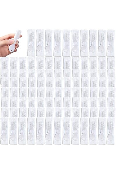 SYOSI Security Toothbrushes Bulk (50 Pieces), Individually Sealed, Short Thum...