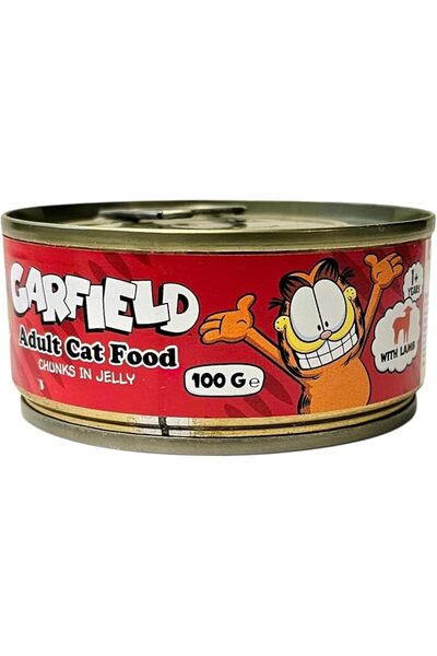 GARFIELD طعام رطب بنكهة لحم الضأن للقطط 100 جرام
