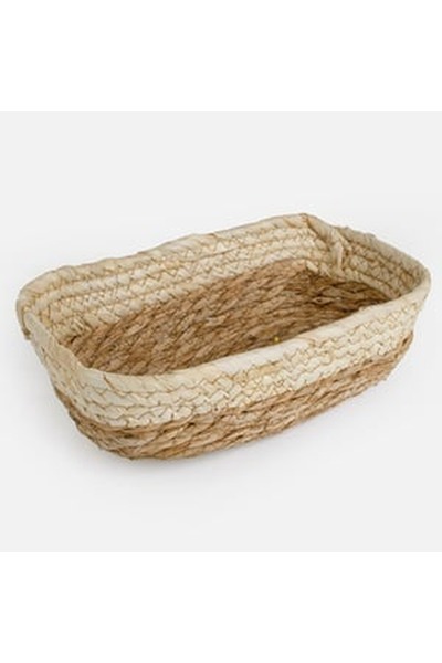 CBD CORAL BEST DEALS Cos de Depozitare Bej din Material 27x16, 5x8cm