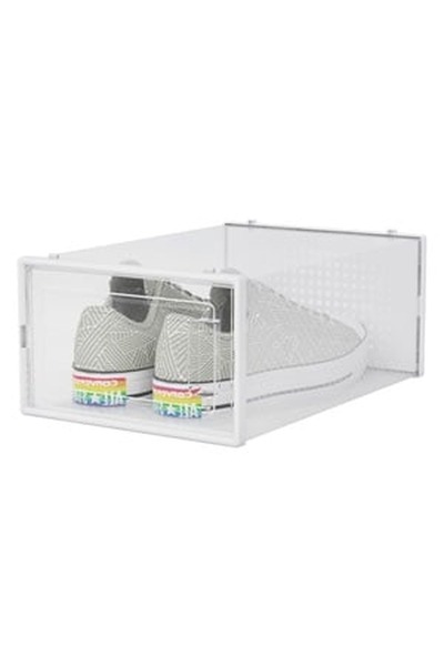 CBD CORAL BEST DEALS Cutie de Depozitare din Plastic Transparena cu Usa pentr...