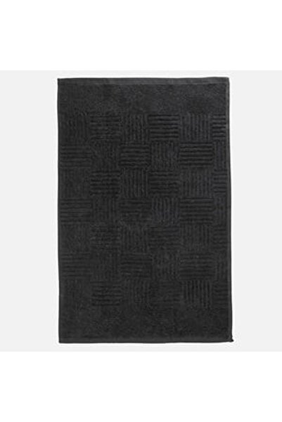 CBD CORAL BEST DEALS Prosop de Bucatarie din Bumbac Negru cu Linii 60x40cm
