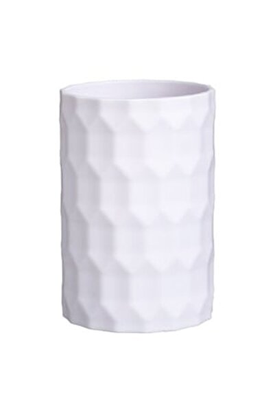 CBD CORAL BEST DEALS Suport din Plastic Rotund Alb cu Model Celular pentru Pe...
