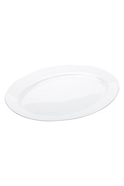 CBD CORAL BEST DEALS Platou Servire Oval Alb din Opal 35.5x26.5cm, 35.5x26.5x...
