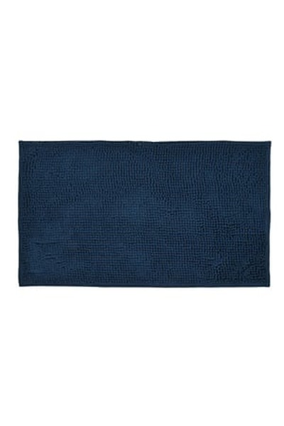 CBD CORAL BEST DEALS Covoras de Baie Albastru cu Model din Microfibre 75x45cm
