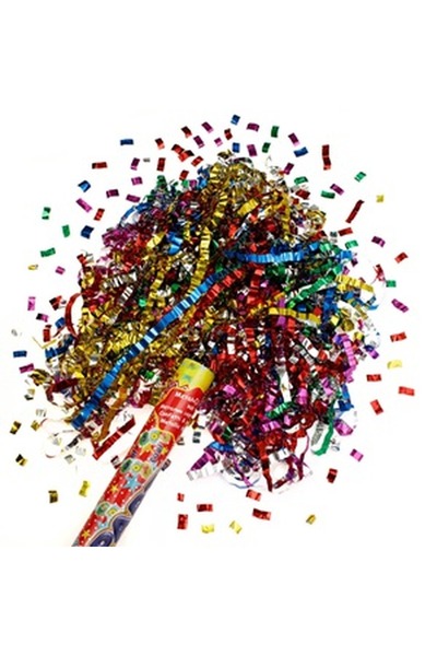 CBD CORAL BEST DEALS Tun cu Serpentine Party Popper 60cm, Aluminiu