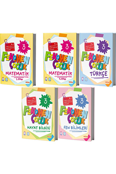 fenomen çocuk 2027 3. Sınıf Türkçe + Matematik + Fen Bilimleri + Hayat Bilgis...