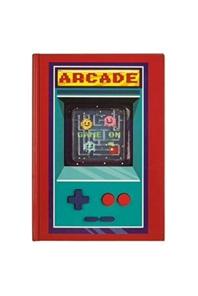 CBD CORAL BEST DEALS Carnetel Notite A5 Fancy Rosu cu Joc Arcade 3D - 80File