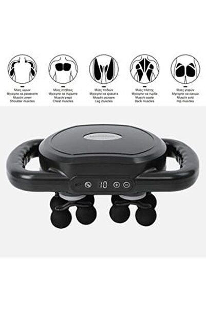 CBD CORAL BEST DEALS Aparat pentru Masaj Mio-Relaxant cu 12 Capete & USB, 30x...