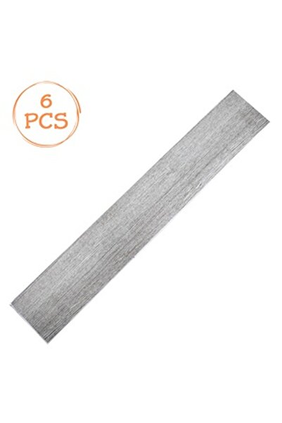CBD CORAL BEST DEALS Autocolant de Podea din PVC Gri Culoarea Lemnului 91.4x1...
