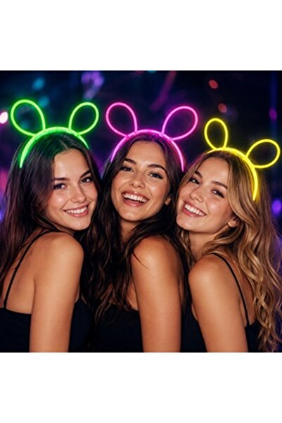 CBD CORAL BEST DEALS Coronita Par cu Urechi Fosforescente de Diferite Culori