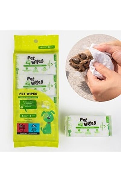 CBD CORAL BEST DEALS Mini Servetele Umede pentru Animale de Companie cu Aloe ...