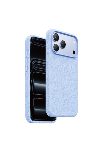 KeepHone iPhone 17 Pro Max / 18 Pro Max Uyumlu Kılıf Lycucci Deri Magsafe Man...
