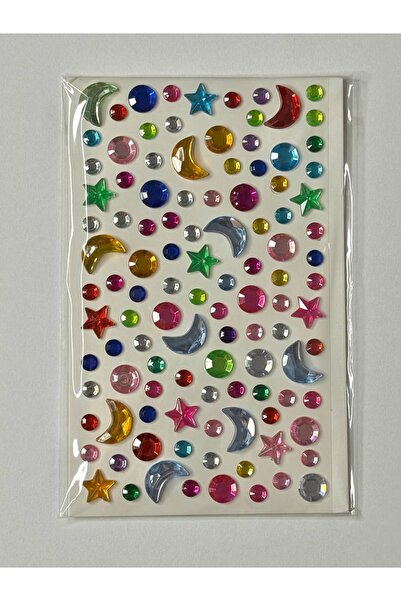 Heda Jewelry Parlak Taş Sticker | Renkli Kristal Sticker | Bedazzling | Elmas...