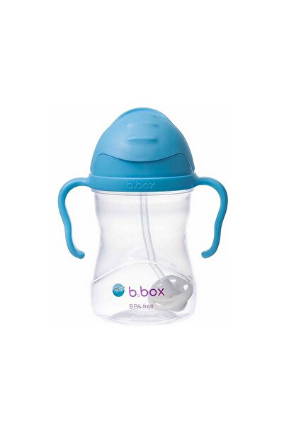 b.box Sippy Cup with Weighted Straw Cobalt