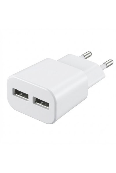 İbox Incarcator retea cu doua porturi USB-A,2A, C-32 ILUC32W