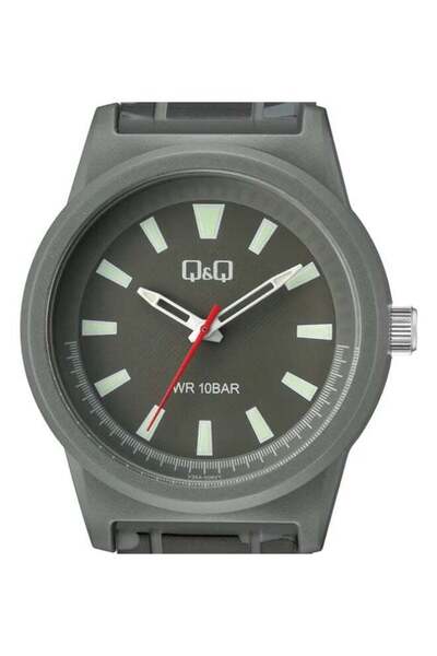 Q&Q Men's Analog Quartz Watch - V35A-004VY, Grey
