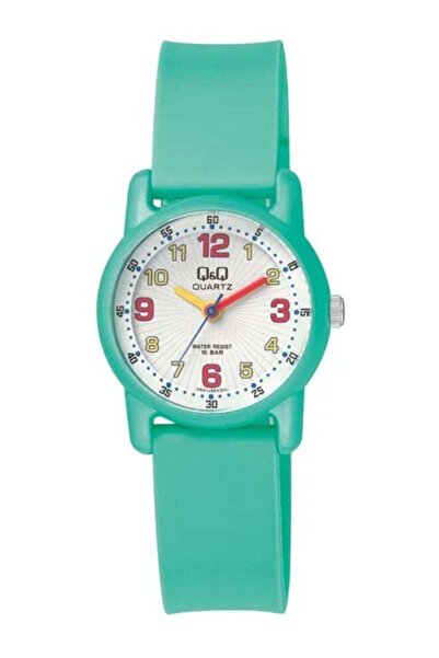 Q&Q Kids Unisex Analog Quartz Watch VR41J004Y, Mint Green