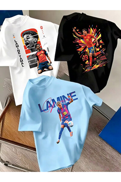 STİL-X SEZONUL NOU SET DE 3 PIESE CU IMPRIMEU LAMINE YAMAL, TRICOU PENTRU BĂI...