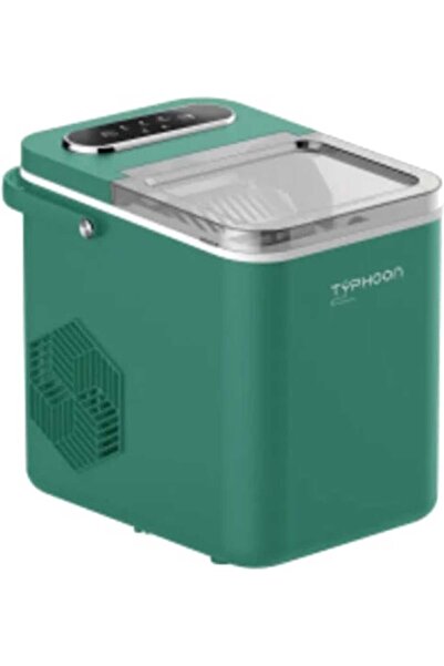Typhoon Ice Maker, 1700W, 1.4L, Two Ice Sizes, Up to 12kg Daily Capacity, Dig...