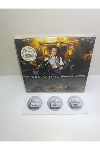 CD Serdar Ortaç Kara kedi albüm