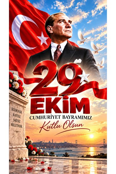 PROMISEBACKDROP2 200X250 cm, 29 Ekim Cumhuriyet Bayramı, Okul Etkinlik Kumaş Fon