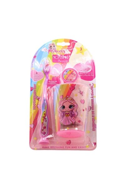 Norsina Kids Princess Shape Water Bottle with Cup and Lid