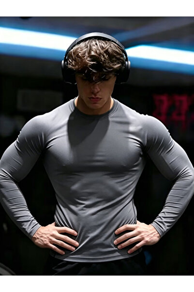 RUTBİL SPORTS PREMİUM Compression Uzun Kol Futbol Body Fitness Body Gym Body ...