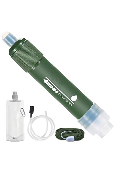 AZONEE Outdoor Water Filter, 0.01 Micron Ultra Portable Emergency Purifier, L...