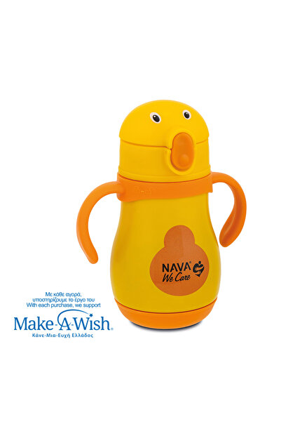 Nava Ανοξείδωτο θερμός  "We Care ", Κίτρινη Πάπια 300ml