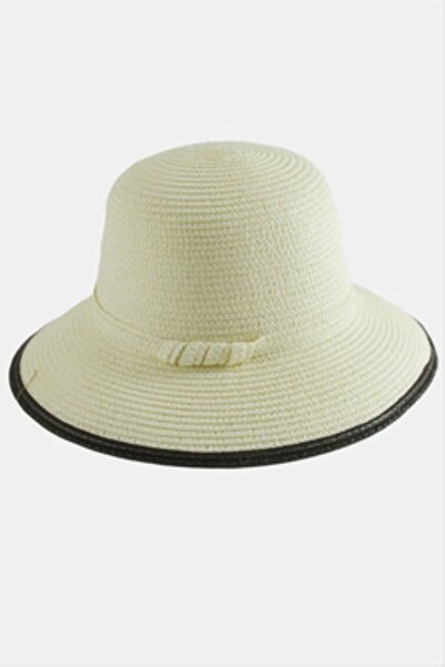 HOŞGÖR ACCESSORIES Straw beach hat