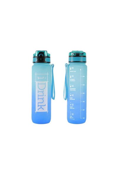 i-Drink Tritan Μπουκάλι Νερού με Ενθαρρυντικούς Στόχους 1000ml
