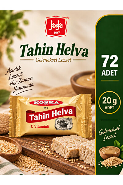Koska 72’li Paket Sade Helva 72X20 Gr