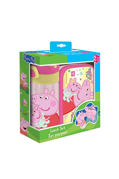 Peppa Pig ΣΕΤ ΔΟΧΕΙΟ ΦΑΓΗΤΟΥ PP 800ML & ΜΠΟΥΚΑΛΙ PP 500ML