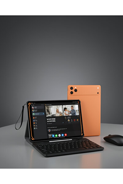 Azrlya Tablet PC Klavyeli Set Geniş Ekran Yüksek Depolama ve Android Sistem
