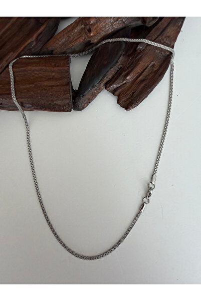 Rupen Kraft Top Segment Casual Braided Steel Chain Necklace 55 cm Men's Chain...