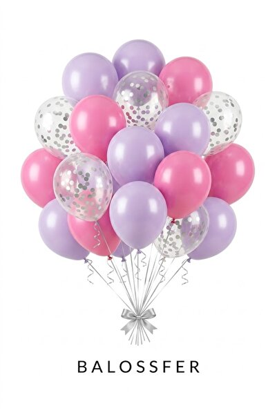 baloss fer Sugar Fairy 20-Piece Birthday and Baby Shower Balloon Set – Party ...