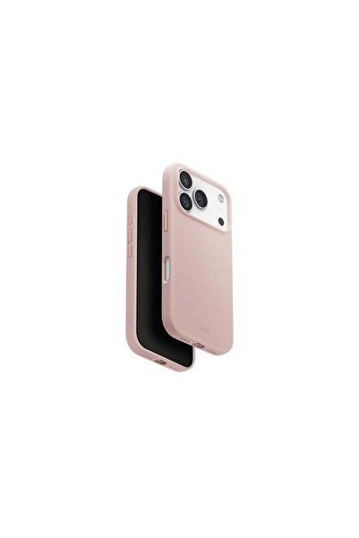 uniq يونيك كفر لينو سيليكون سائل فاخر لأجهزة iPhone 17 يدعم MagSafe والشحن ال...