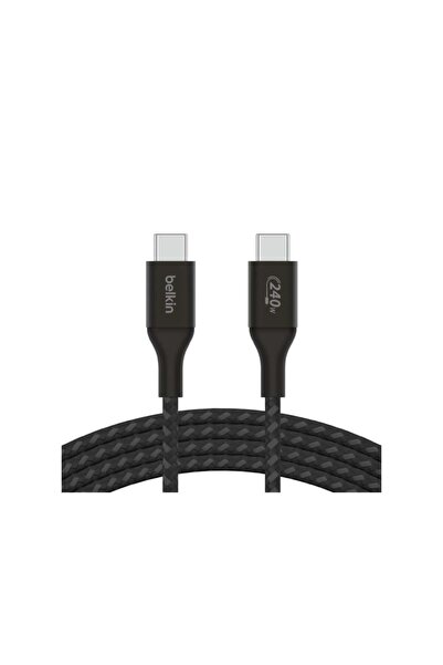 Belkin بيلكن كيبل شحن BoostCharge من USB-C إلى USB-C بقدرة 240 W وطول 1 m، Po...