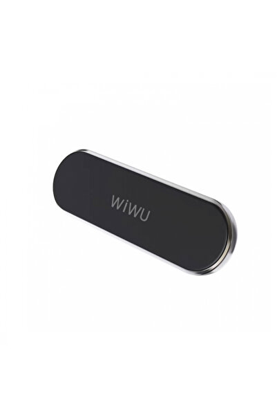 WIWU Weewoo Black Magnetic Car Mount, Mini Lightweight, Easy One-Handed Insta...