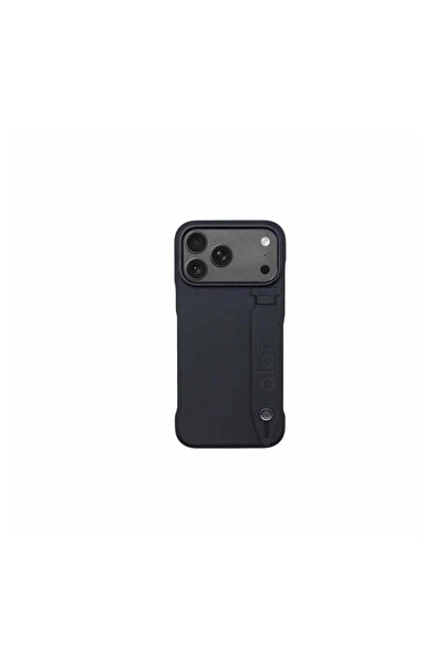 Alot الوت كفر حماية أسود بمسكة خلفية مدمجة لأجهزة iPhone 17 Pro Max، غطاء جوا...