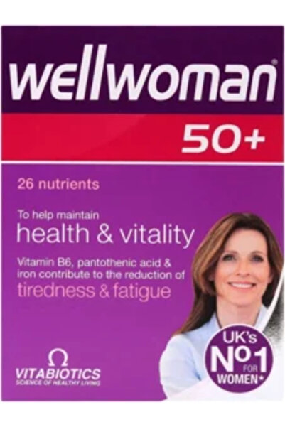 Vitabiotics Wellwoman 50 Tablet For Health & Support, Pack of 30’s