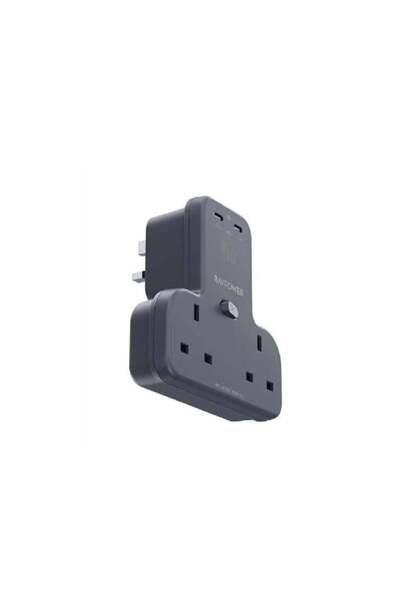 RavPower راف باور مشترك طاقة وشاحن جداري 45W بتقنية Power Delivery PD مع 2 من...