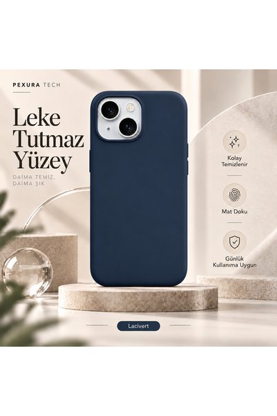 PEXURA TECH iPhone 11 Compatible Velvet Inside Stain-Resistant Matte Soft Silicone Launch Case