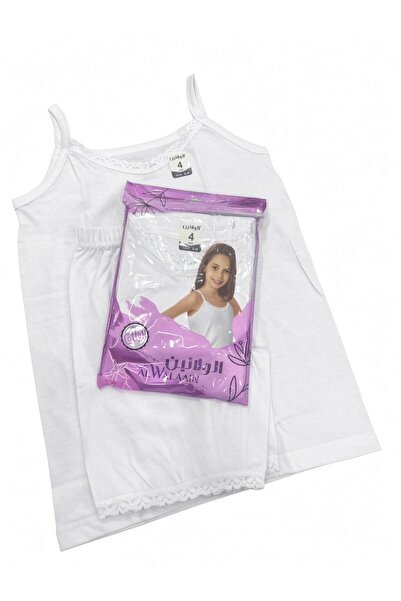 Generic Brand Girls' Set 100% Cotton Thin Flannel with Shorts 6 Pieces