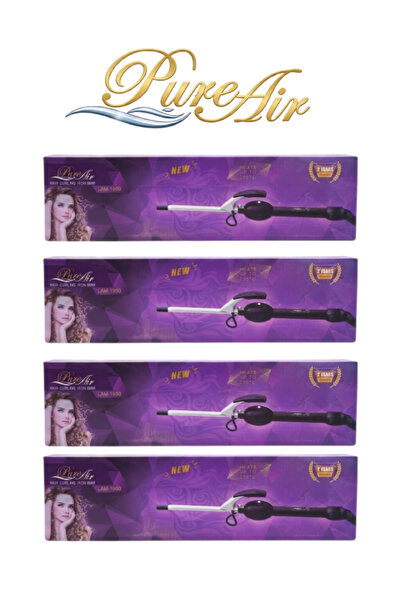 pure air 4 قطع من أدوات تجعيد الشعر 9 مم LAM-1950