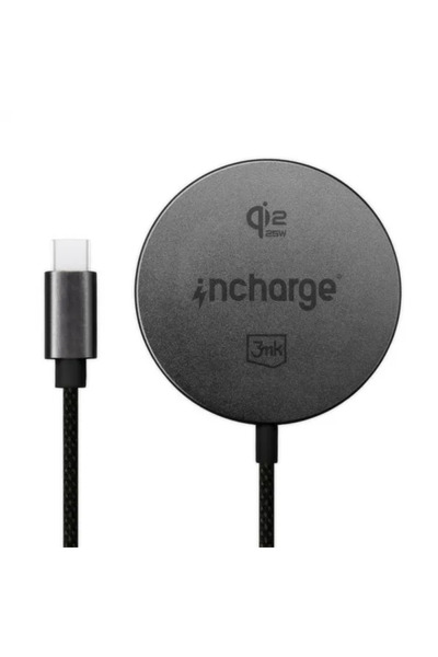 3MK Incarcator Retea Wireless Align, 25W, Negru